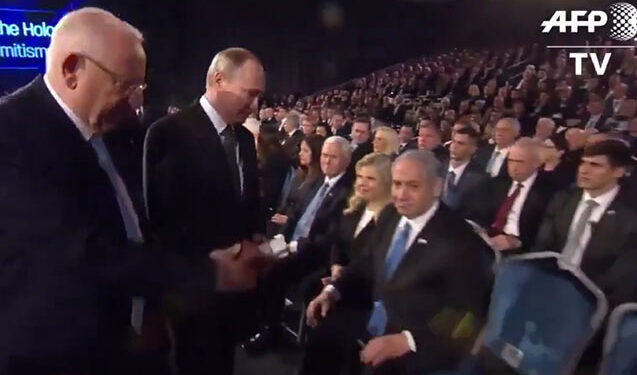 Putindən Netanyahuya hörmətsizlik, əlini sıxmadı – Video