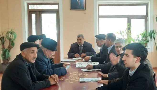 CƏLİLABAD RAYON VETERANLAR TƏŞKİLATI SOYQIRIM GÜNÜ İLƏ ƏLAQƏDAR TƏDBİR KEÇİRİB