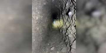 Qırğızıstan sakininin evindən Özbəkistan ərazisinə çıxan tunel tapılıb.  “Qafqazinfo” xəbər verir ki, bu barədə Qırğızıstanın Dövlət Milli Təhlükəsizlik Komitəsinin mətbuat xidməti məlumat yayıb.  Belə ki, tunel 15 metr dərinlikdə döşəmənin altında qazılıb, uzunluğu isə 130 metrdir. Ətraflı Ads by 	 0 Reklamınızı SmartBee ilə effektiv edin.  Məlum olub ki, saxlanılan şəxsin evindən Özbəkistan sərhədinə qədər təxmini məsafə 50 metrdir.  Bildirilib ki, tunel malların və şəxslərin qaçaqmalçılığı məqsədilə istifadə edilib.  Evin 38 yaşlı sahibi, qanunsuz fəaliyyətin tərtibatçısı saxlanılıb.
