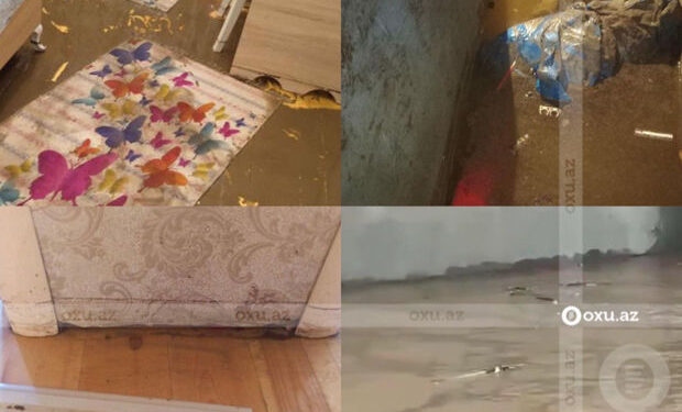 Gəncə şəhərində evlər bir ilə yaxındır su altında qalıb, tədbir görən yoxdur – FOTO/VİDEO
