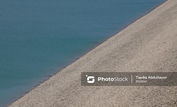 Göytəpə su anbarı 10 ildən sonra ilk dəfə tam dolub