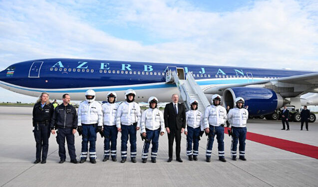 Prezident Almaniyadan belə yola salındı – Video