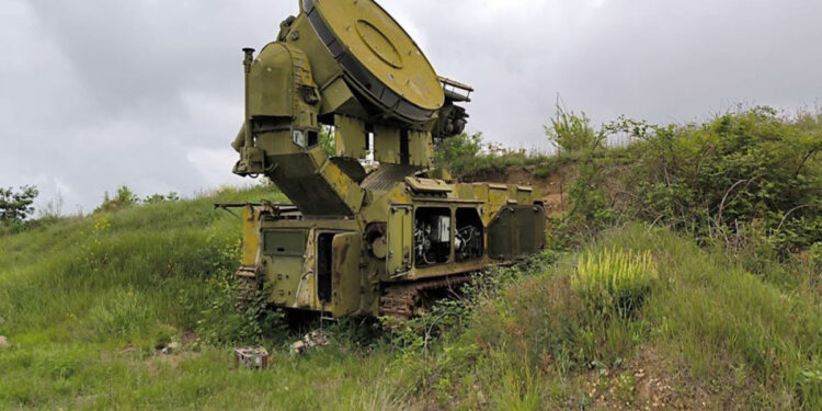 Qarabağ bölgəsində tərk edilmiş döyüş mövqeyində HHM sistemi aşkar edildi (VİDEO)