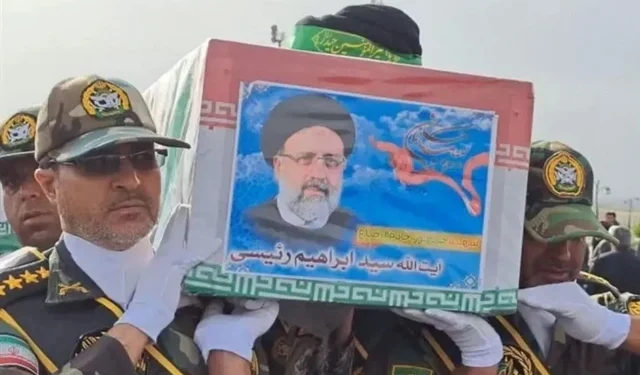 Helikopter qəzasında həlak olan İbrahim Rəisinin nəşi dəfn olunacağı Məşhəd şəhərinə aparıldı