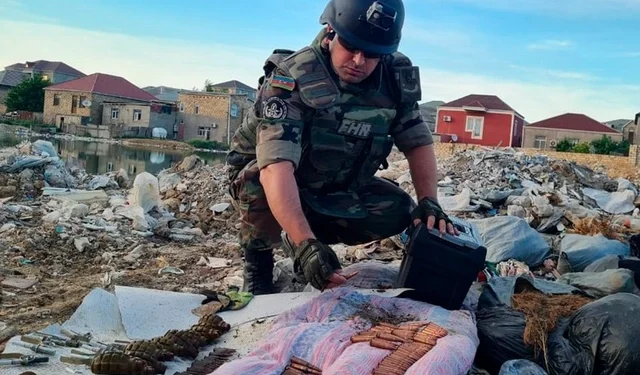 Abşeronda sursat aşkarlanıb