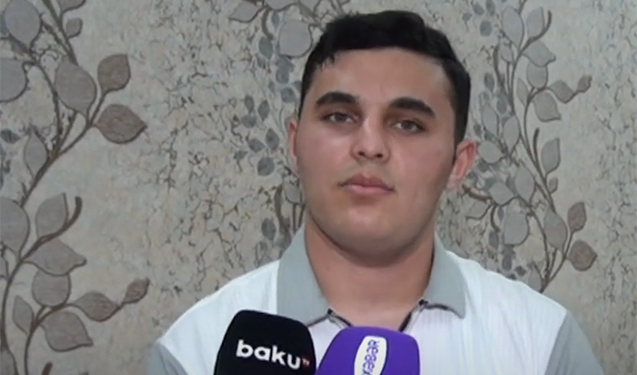654 balla Qarabağ Universitetində oxumaq istəyən Əli danışdı – Video