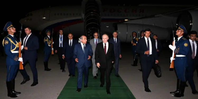 Rusiya Prezidenti Vladimir Putinin Azərbaycana səfəri başlayıb