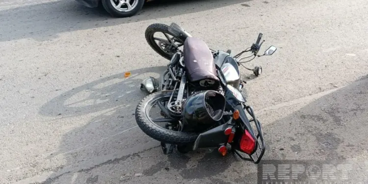 Cəlilabadda motosikletçi yol-nəqliyyat hadisəsində xəsarət alıb