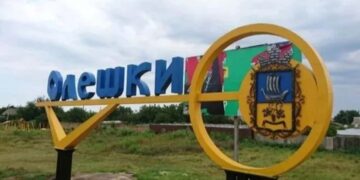 Ukrayna bu şəhərə simvolik bayraq sancdı – Video