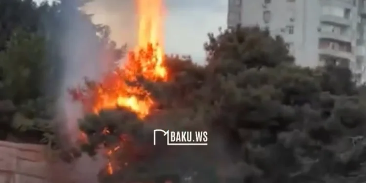 Metronun “20 Yanvar” stansiyası yaxınlığında yanğın – Tıxac yarandı