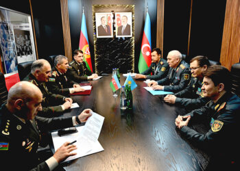 Zakir Həsənov həmkarları ilə görüşdü – Fotolar