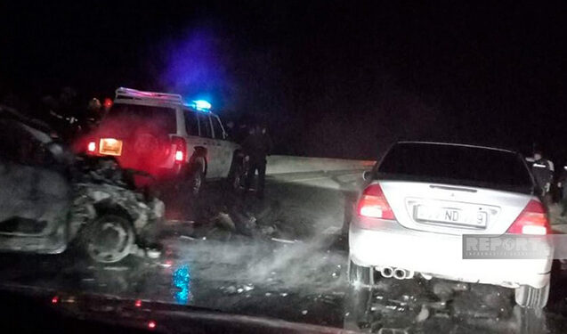 Ucarda ağır qəza – 3 ölü, 1 yaralı