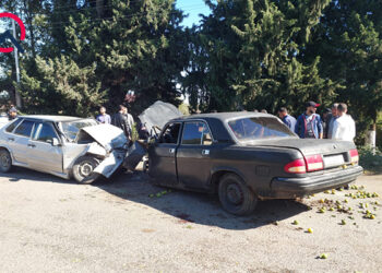 Lənkəranda iki avtomobil toqquşdu – Xəsarət alanlar var-Yenilənib