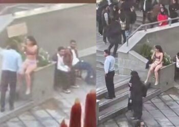 İranda ŞOK: məcburi hicaba etiraz edib, SOYUNDU – VİDEO