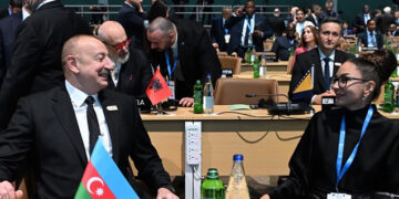 Mehriban Əliyeva Prezidenti tarixi çıxışına görə belə təbrik etdi – Video