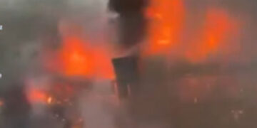 Zavoddakı yanğından yeni – Görüntülər