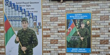 Cəlilabad rayonu Alar kəndində Şəhidin mövludu qeyd olundu