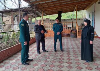 General Mayor Nəsib Mirzəyev Şəhid ailələrini ziyarət edib