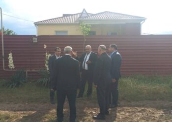 Cəlilabad rayon Cavadxan yeni yaşayış massivində Şəhid  və Qazi ailələrinin elektrik enerjisi ilə təmin olunması müzakirə olunub