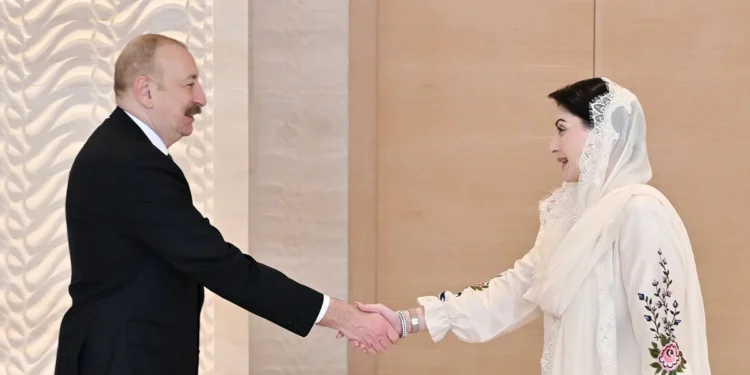 Prezident Məryəm Nəvaz Şərifi qəbul etdi – FOTOLAR