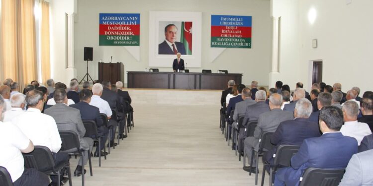 Cəlilabadda 23 İyun-Dövlət qulluqçularının peşə bayramı günü qeyd edilib