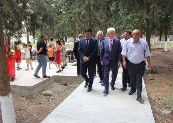 “Şəhərsalma və Memarlıq İli” çərçivəsində Alar kəndində yeni salınmış parkın açılışı olub