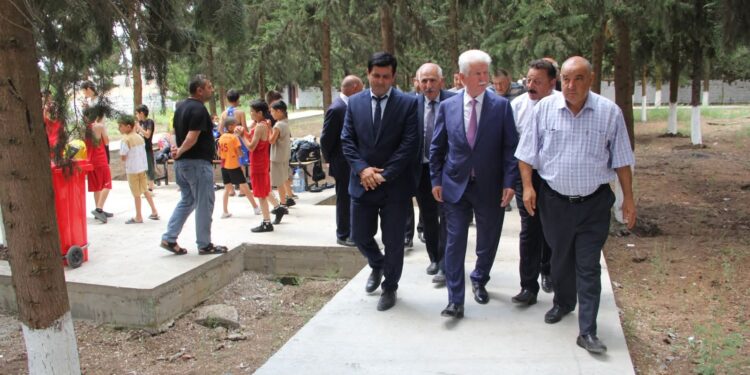 “Şəhərsalma və Memarlıq İli” çərçivəsində Alar kəndində yeni salınmış parkın açılışı olub