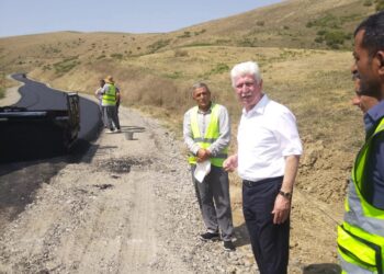 Cəlilabad Rayon İcra Hakimiyyətinin başçısı Rafiq Cəlilov Zəhmətabad–Soltankənd avtomobil yolunda aparılan  işlərinin gedişi ilə yerində tanış olub